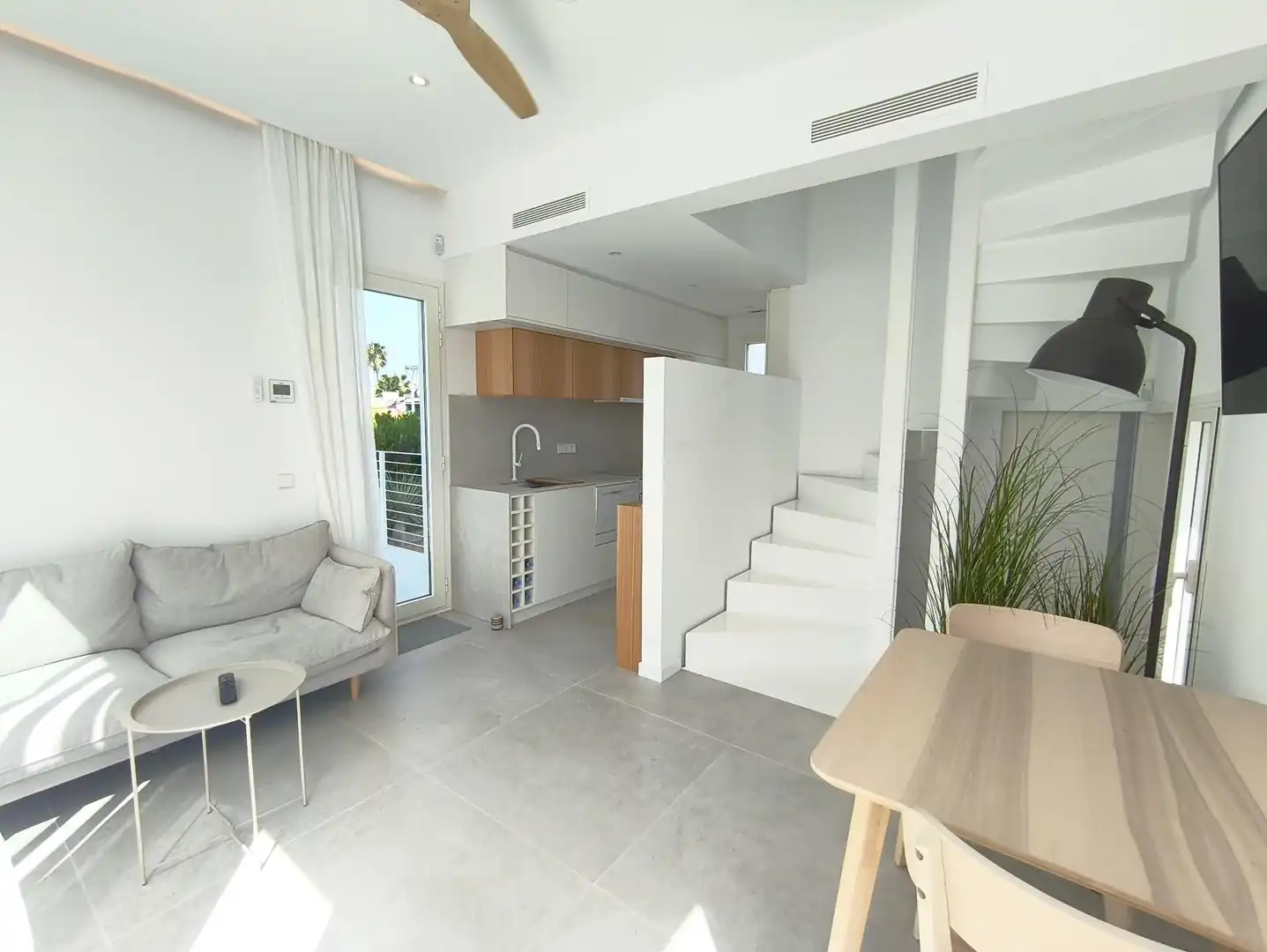 Living room of Houses for rent in Alcúdia  with Air Conditioner, Heating and Private garden