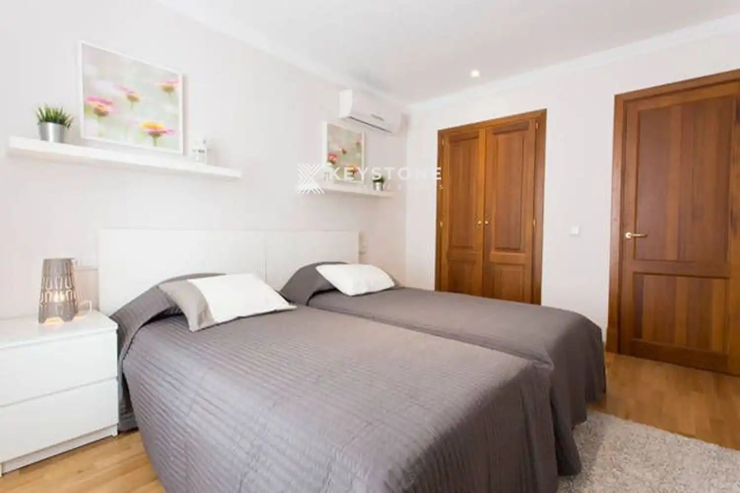 Bedroom of Flat for rent in Manacor  with Air Conditioner and Furnished