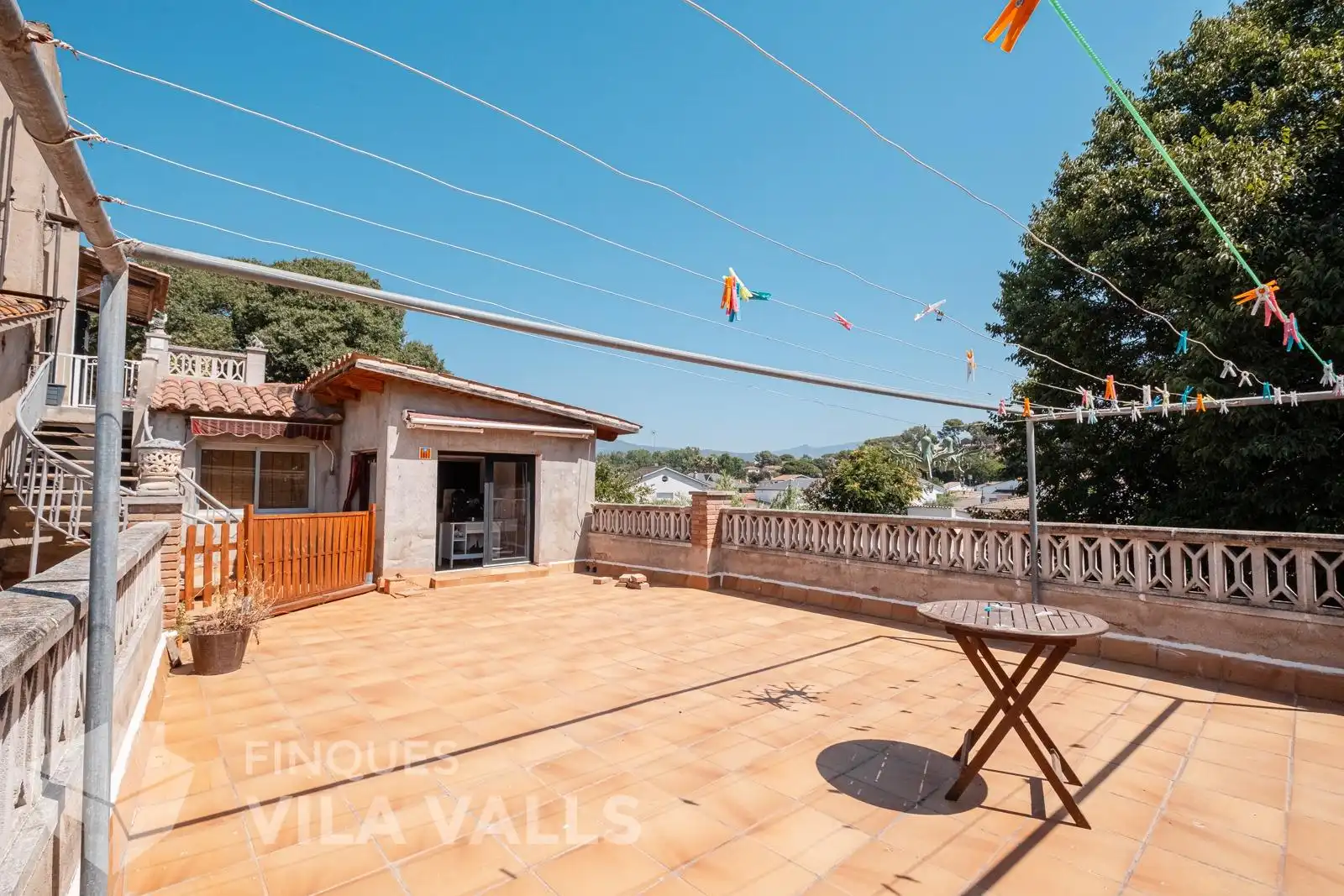 Terrace of Flat for sale in Lliçà d'Amunt  with Air Conditioner, Heating and Private garden