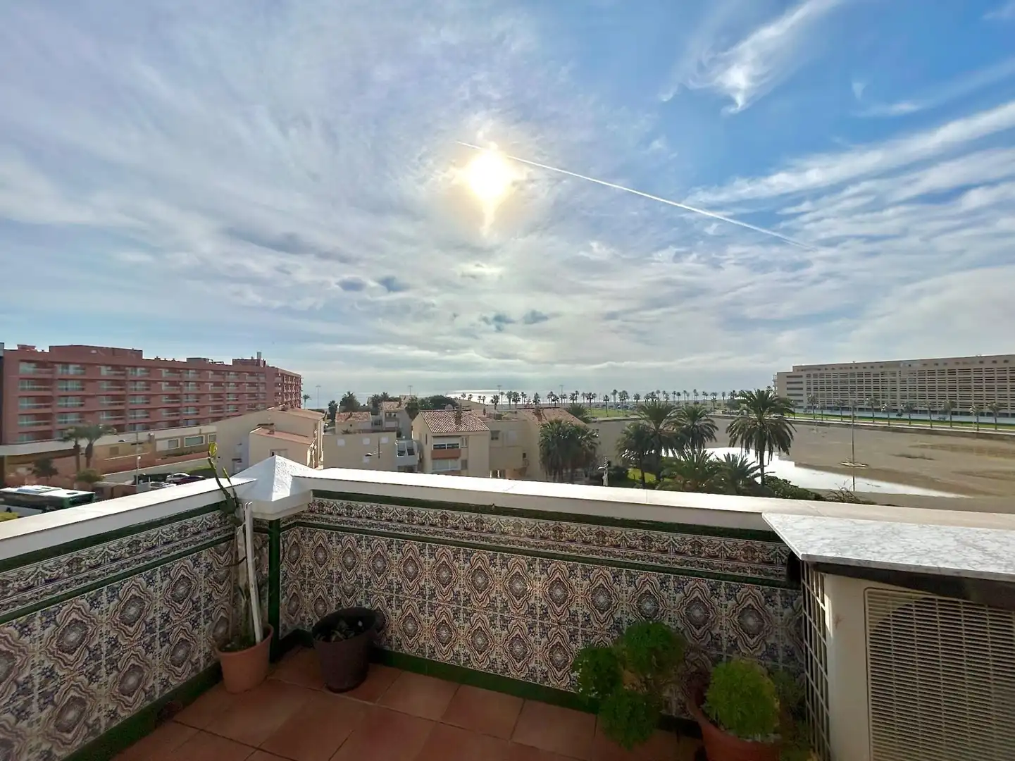 Exterior view of Attic for sale in Roquetas de Mar  with Private garden, Terrace and Furnished