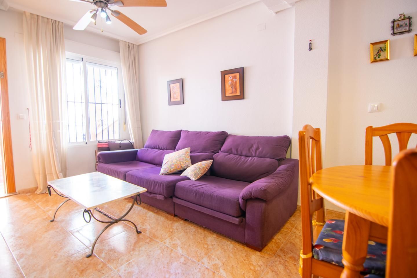Sala d'estar de Casa o xalet en venda en Santa Pola amb Aire condicionat, Terrassa i Traster