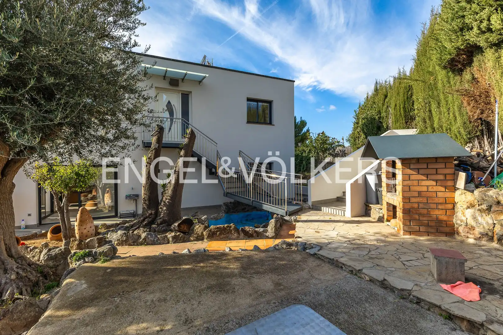 Exterior view of Houses for rent in Santa Susanna  with Air Conditioner, Heating and Private garden