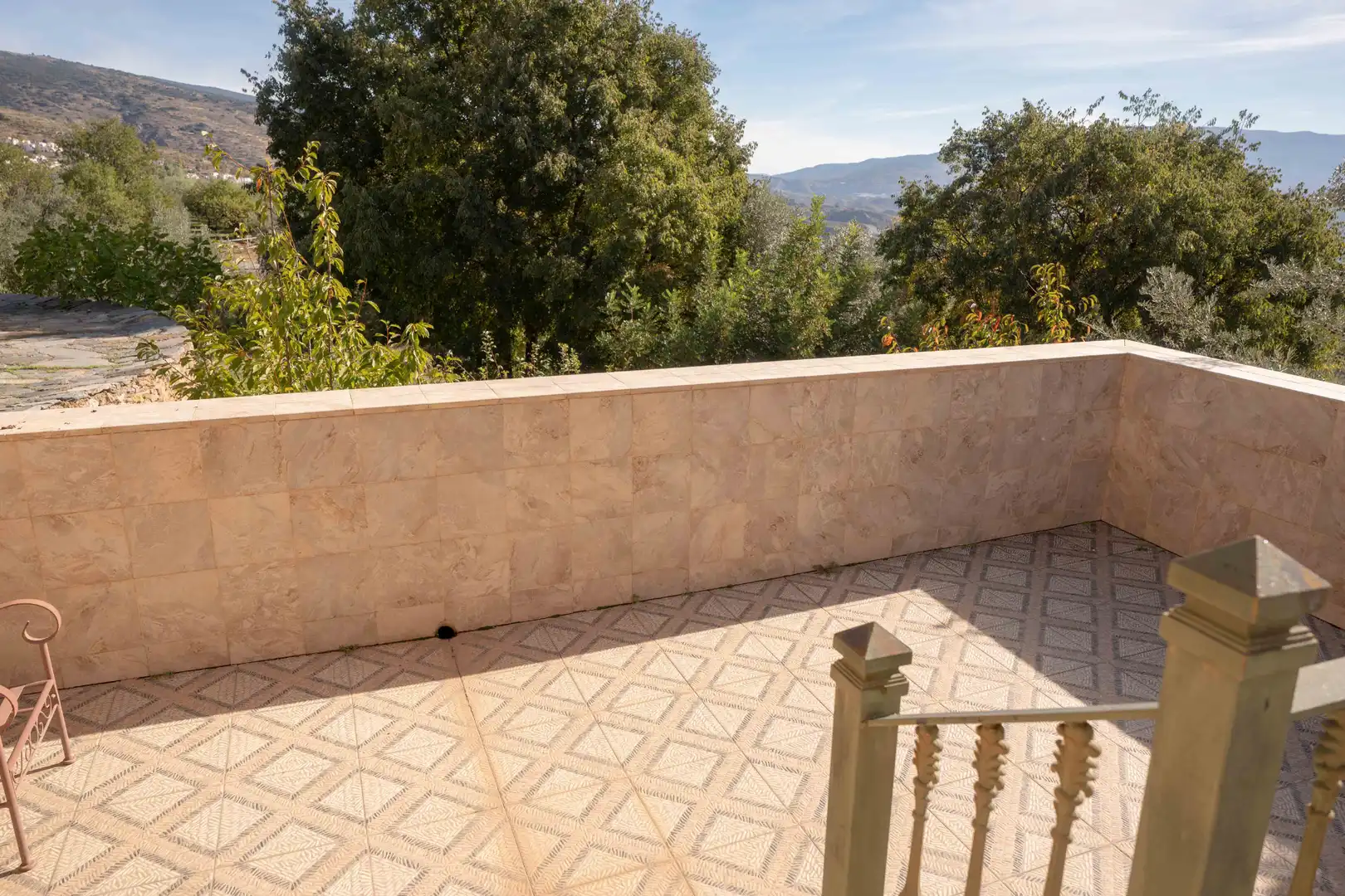 Terrasse von Country house zum Verkauf in Válor mit Privatgarten, Terrasse und Abstellraum