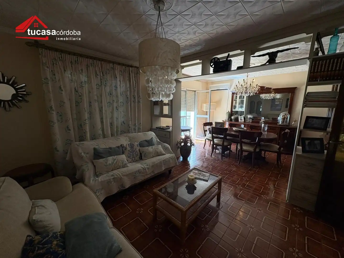 Living room of Houses for sale in Córdoba  with Terrace, Storage room and Furnished