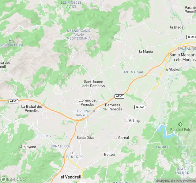 Piso en venta en Banyeres del Penedès