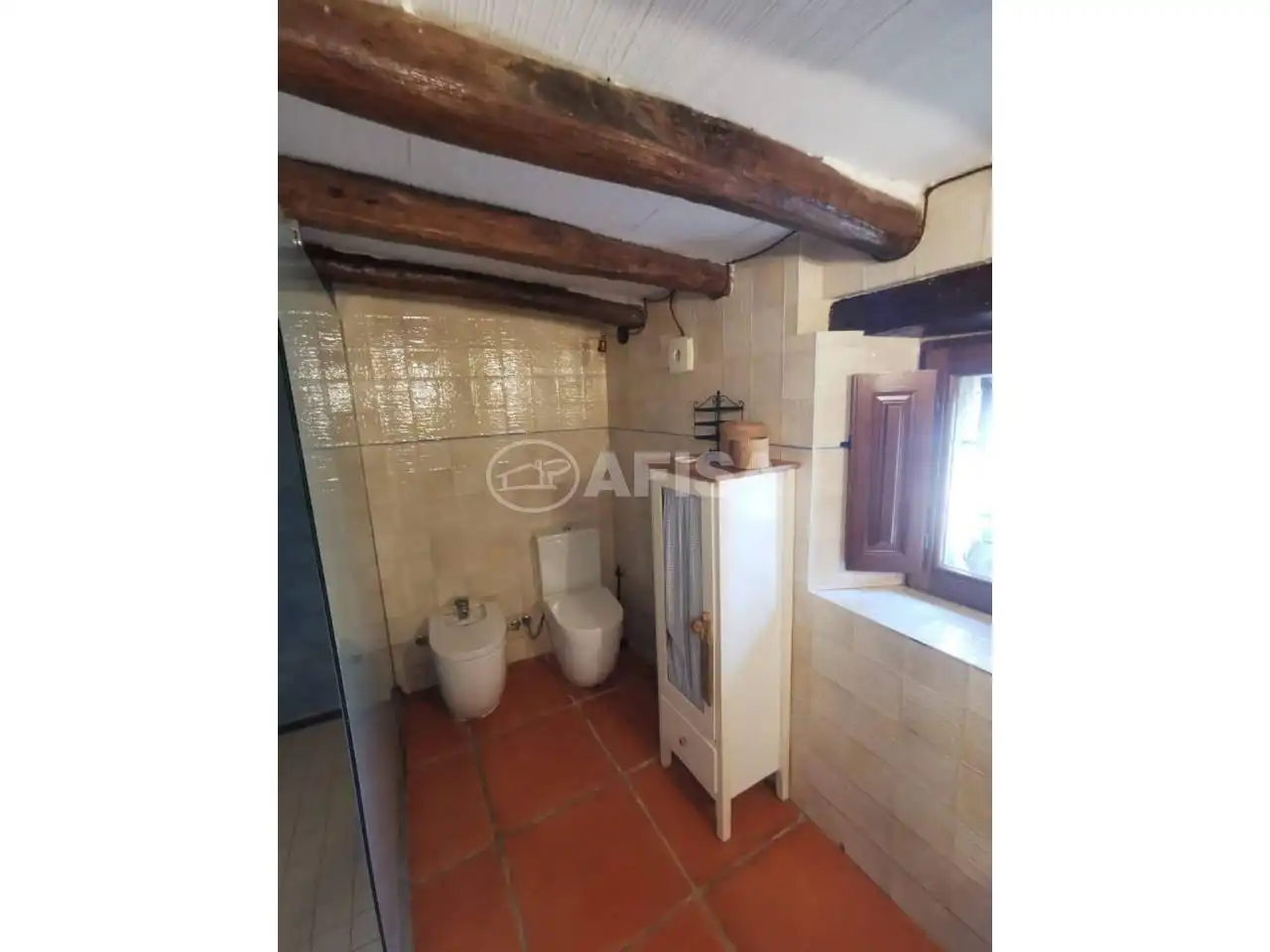 Baño de Finca rústica en venta en Brunyola i Sant Martí Sapresa con Calefacción y Jardín privado