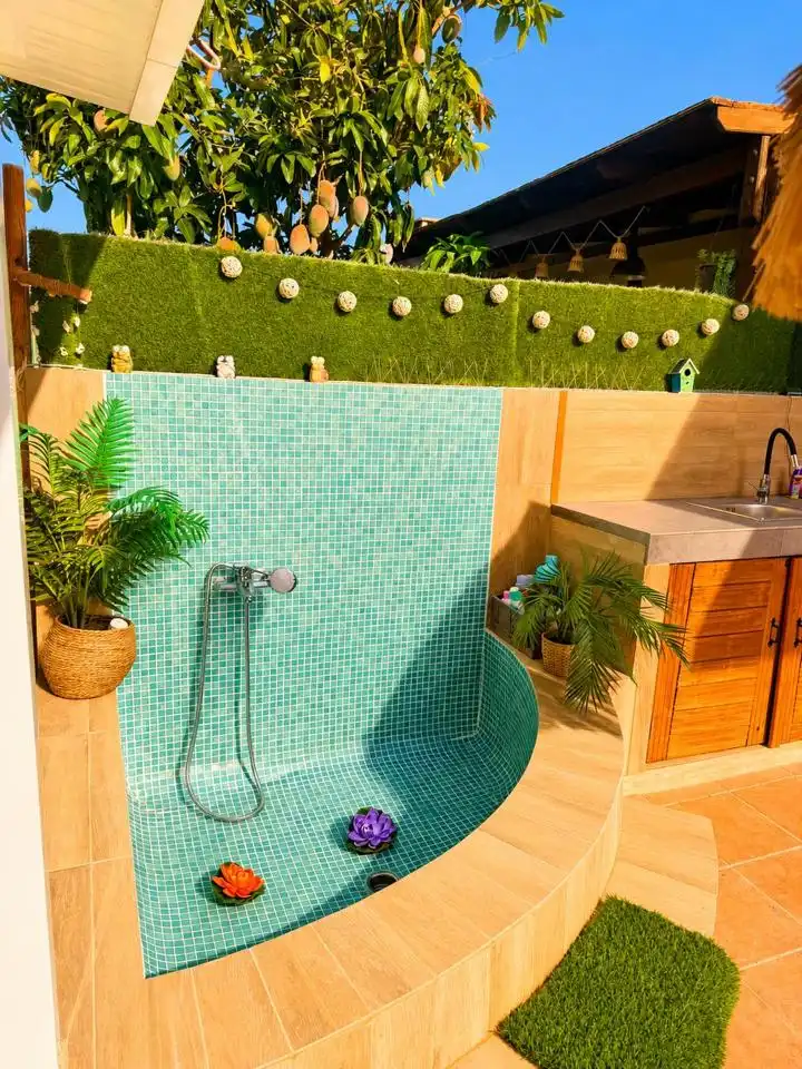 Jardín de Casa o chalet de alquiler en San Bartolomé de Tirajana con Aire acondicionado, Terraza y Piscina