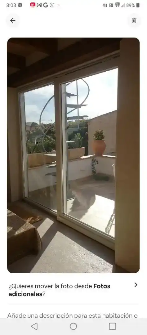 Terrassa de Loft de lloguer en  Palma de Mallorca amb Parquet, Moblat i Forn