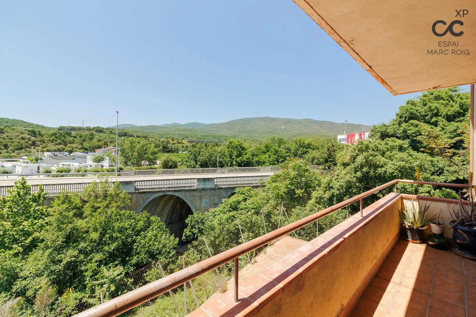 Terrasse von Wohnung zum Verkauf in La Jonquera mit Klimaanlage, Heizung und Terrasse