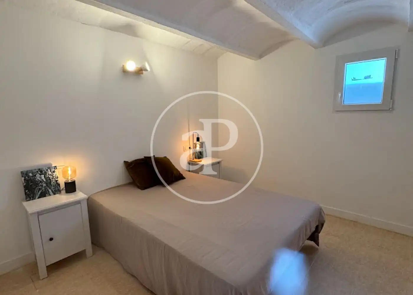 Dormitori de Casa adosada de lloguer en  Palma de Mallorca amb Aire condicionat, Calefacció i Jardí privat
