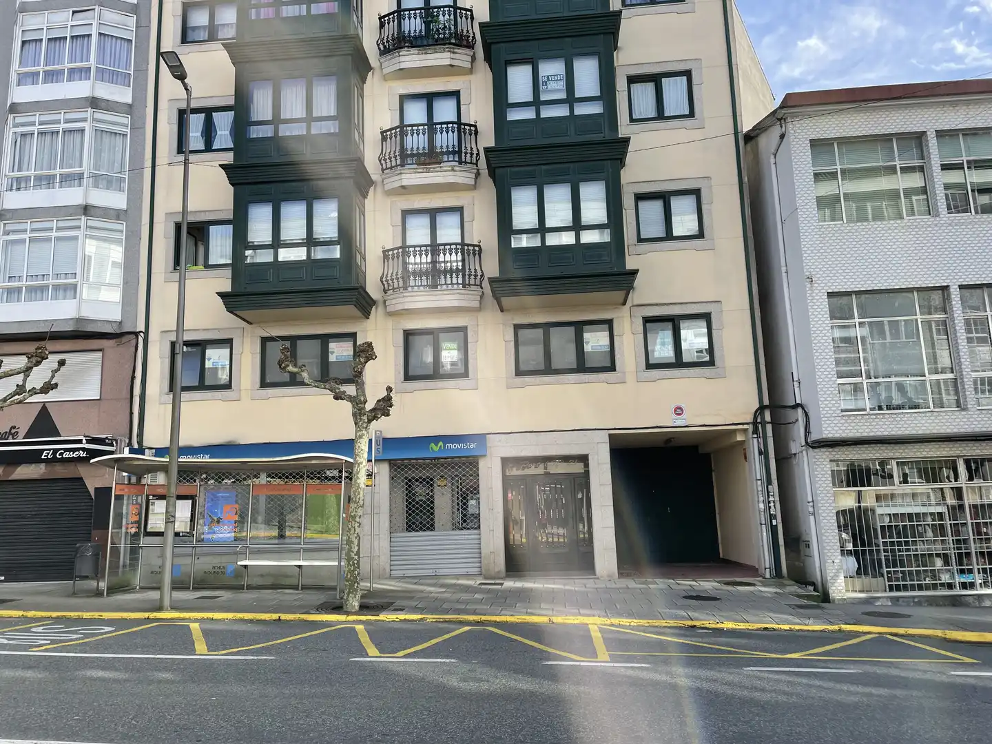 Vista exterior de Garaje en venta en Fene