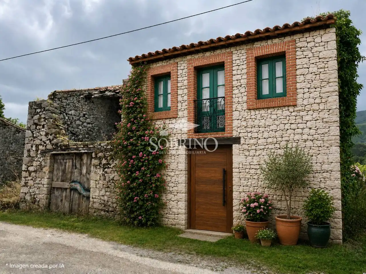 Exterior view of Houses for sale in Llanes  with Private garden