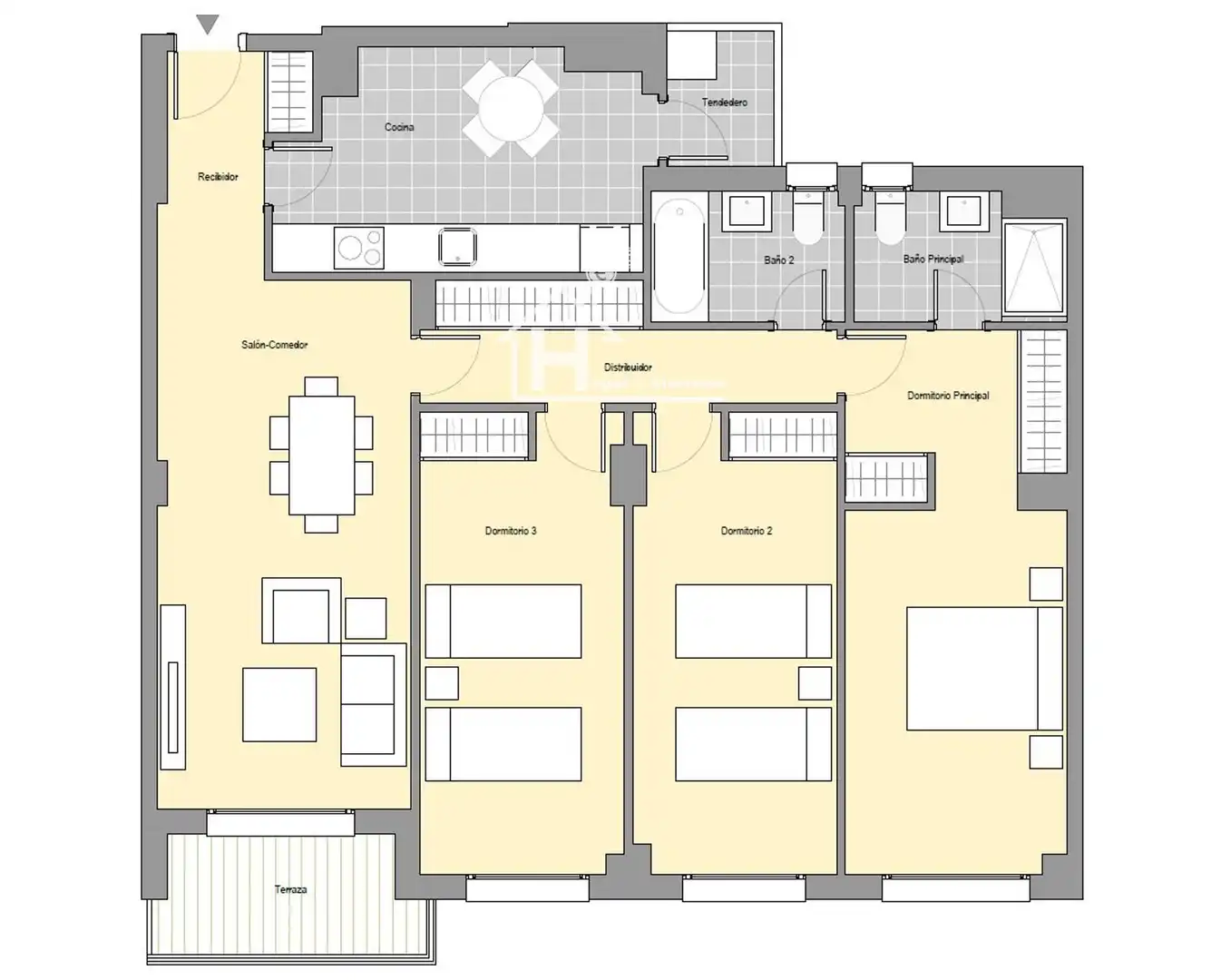 Flat with pool to rent in Robledal, imagen 25