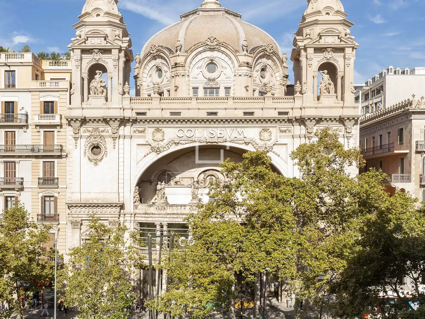 Exterior view of Flat for sale in Barcelona  with Air Conditioner, Heating and Parquet flooring