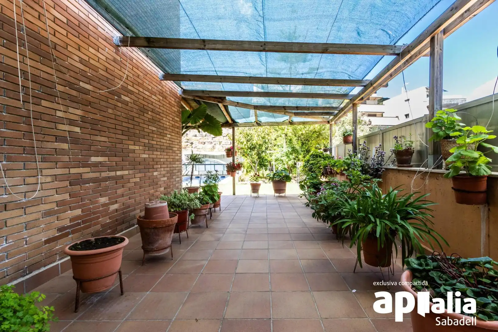 Terrassa de Casa o xalet en venda en Castellar del Vallès amb Aire condicionat, Calefacció i Jardí privat