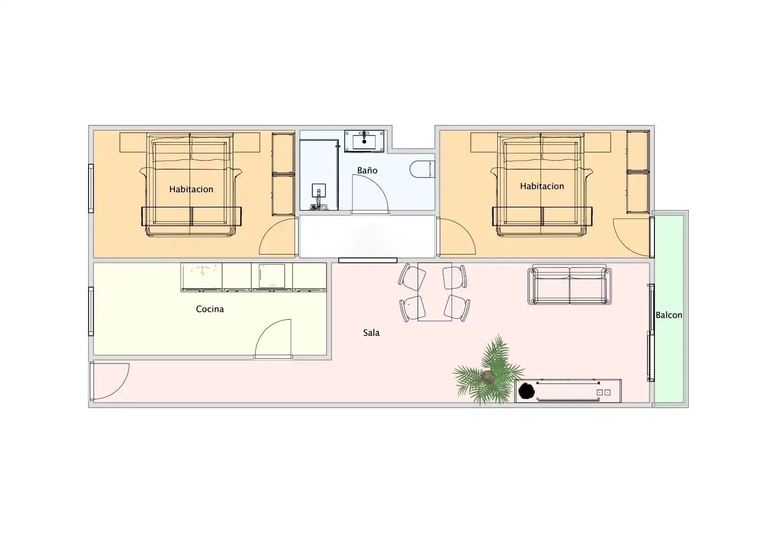 Apartamento con piscina en venta en Albariza, imagen 2