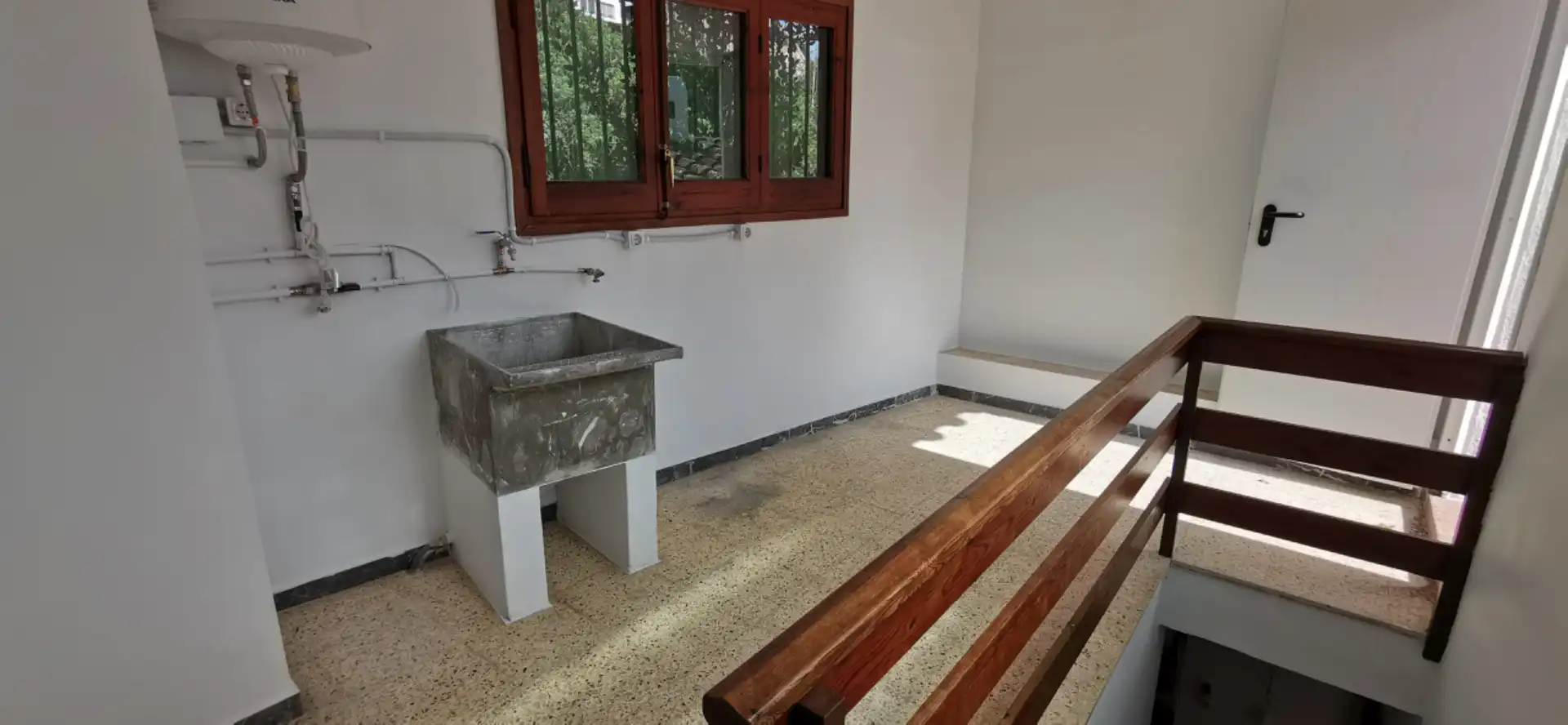 Terrassa de Casa adosada de lloguer en Cabrera de Mar amb Aire condicionat, Calefacció i Jardí privat