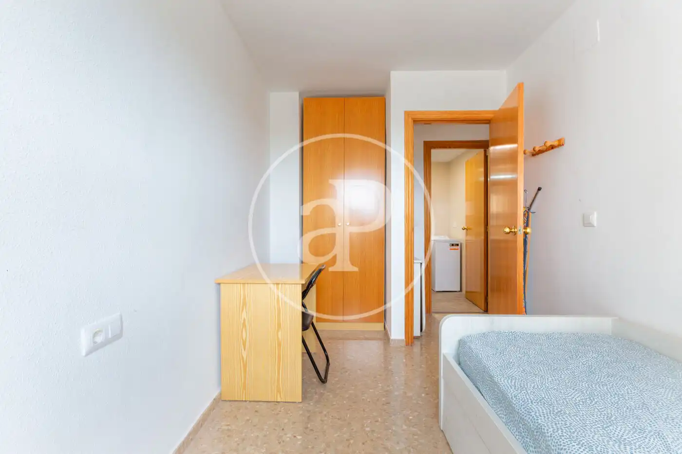 Bedroom of Flat for rent in Canet d'En Berenguer  with Air Conditioner, Heating and Private garden