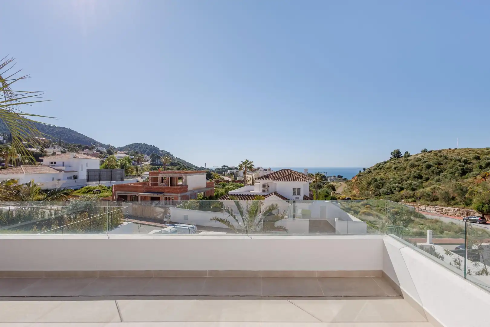 Terrassa de Casa o xalet en venda en Mijas amb Aire condicionat, Calefacció i Jardí privat
