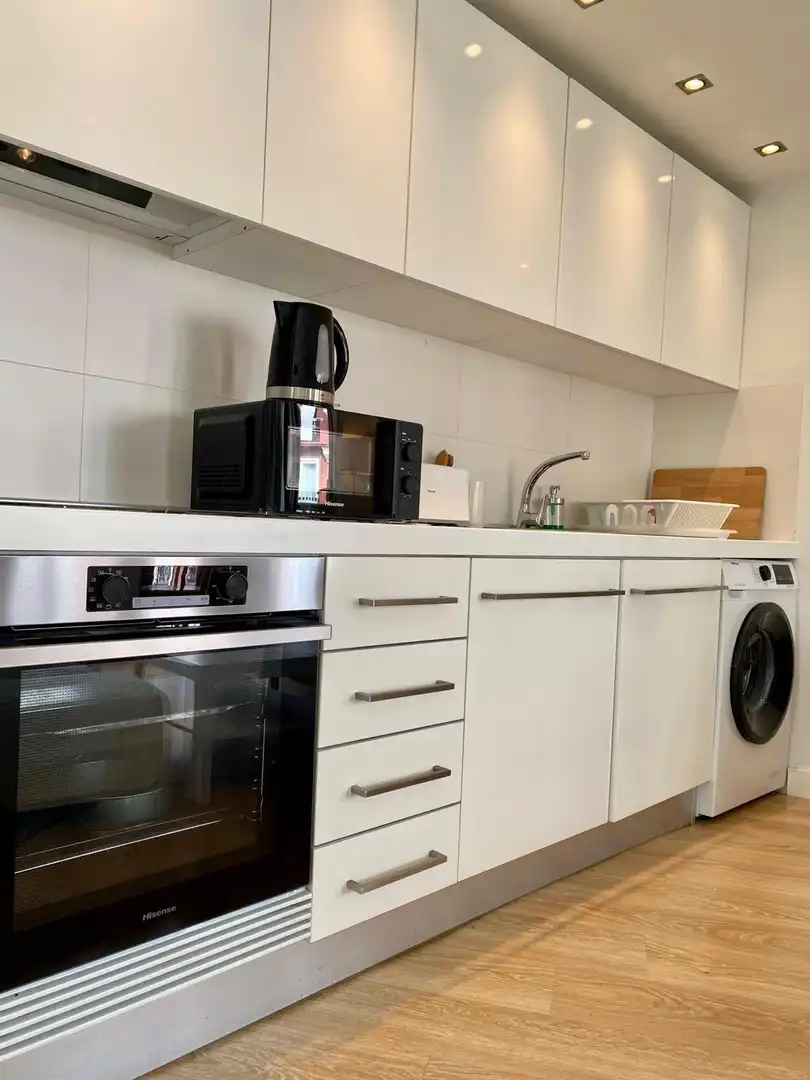 Kitchen of Apartments for sale in Valencia  with Air Conditioner, Heating and Furnished