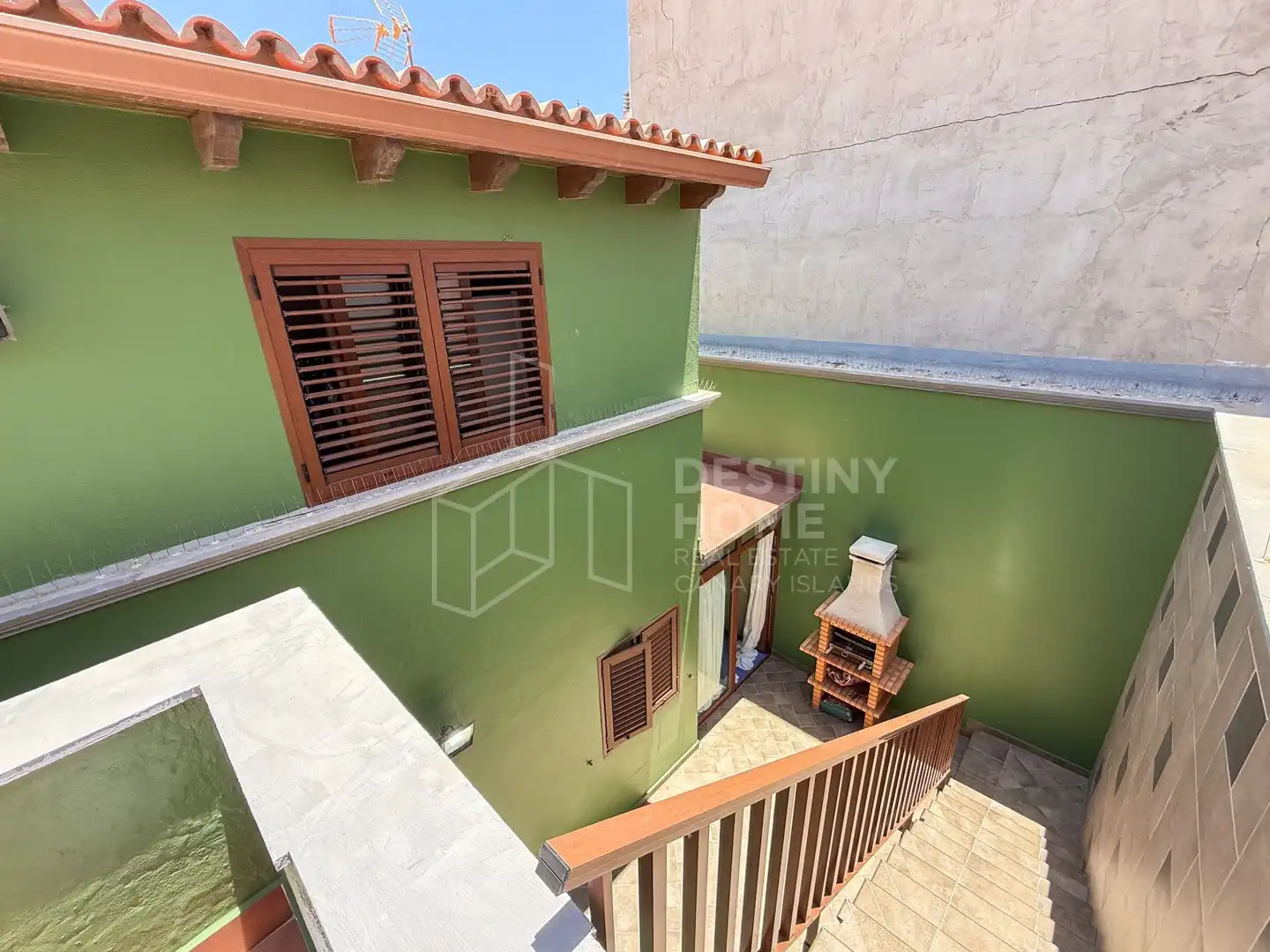 Terraza de Casa adosada en venta en El Matorral