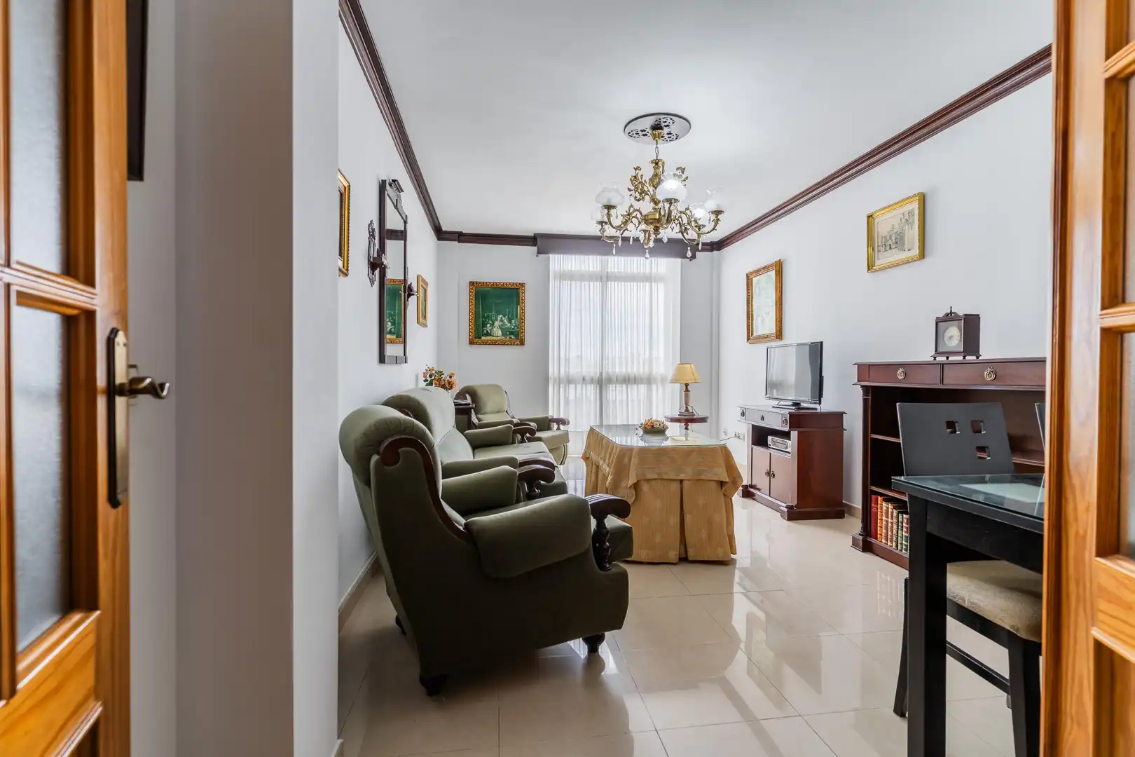 Sala d'estar de Apartament en venda en Chiclana de la Frontera