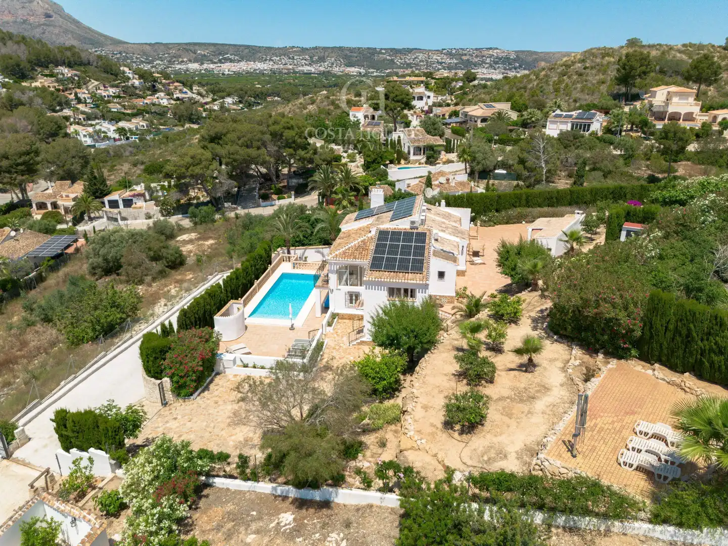 Vista exterior de Casa o chalet en venta en Jávea / Xàbia con Aire acondicionado, Calefacción y Jardín privado