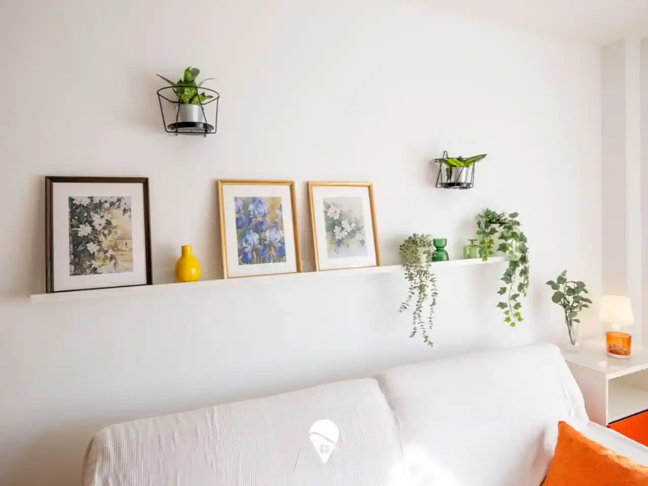 Sala de estar de Piso en venta en Roquetas de Mar con Amueblado y Balcón