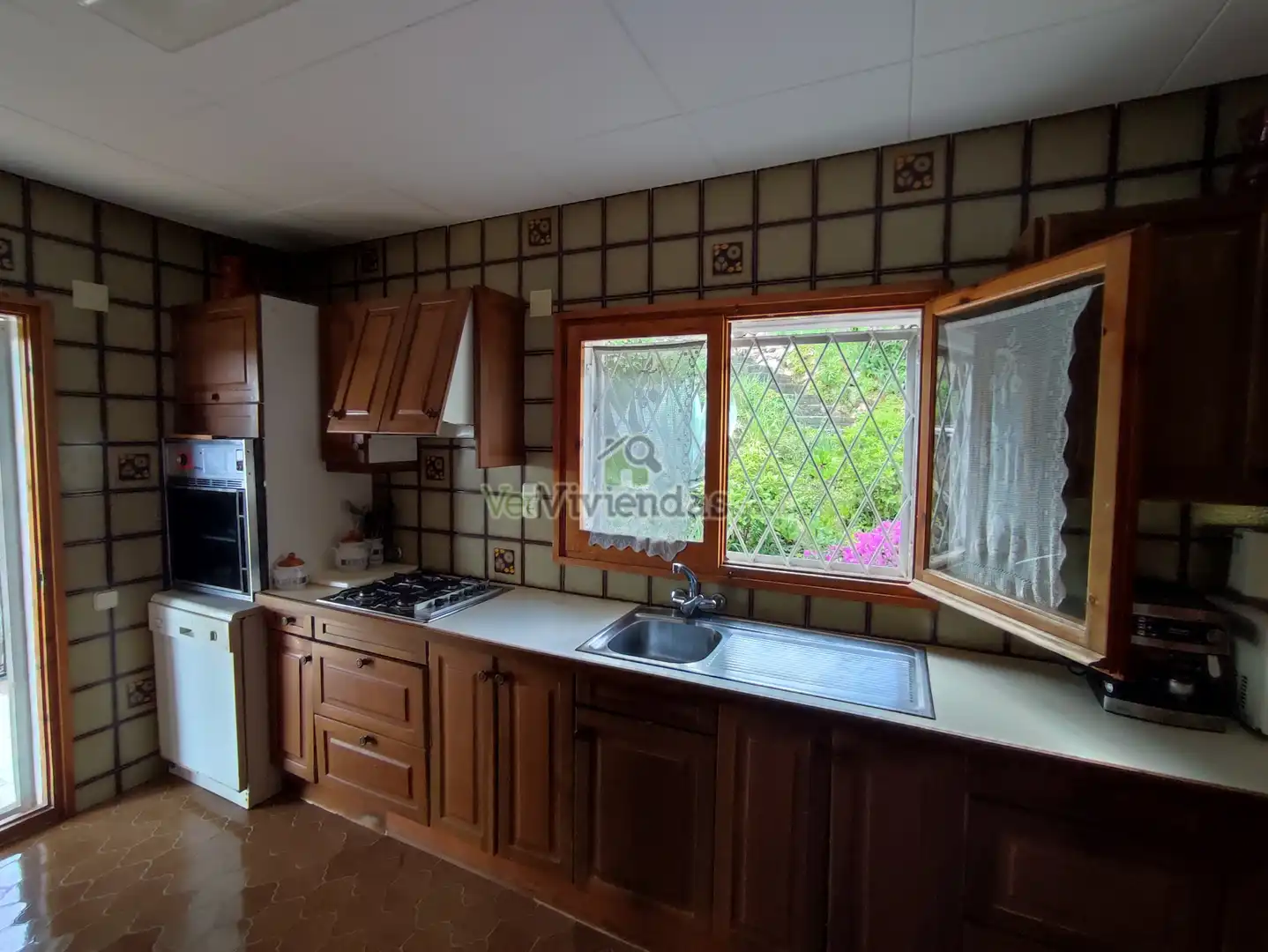 Cocina de Casa o chalet en venta en Vallirana con Calefacción, Jardín privado y Terraza