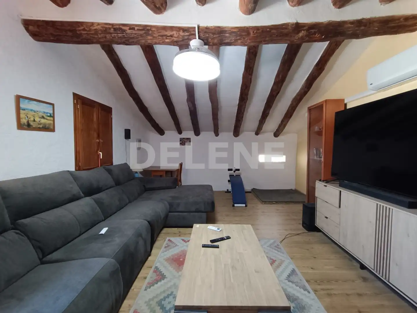 Sala d'estar de Casa adosada en venda en Hellín amb Jardí privat, Traster i Piscina