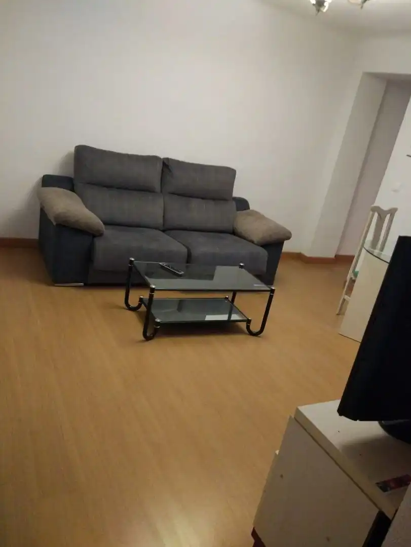 Sala de estar de Piso para compartir en San Vicente del Raspeig / Sant Vicent del Raspeig con Parquet, Amueblado y Lavadora