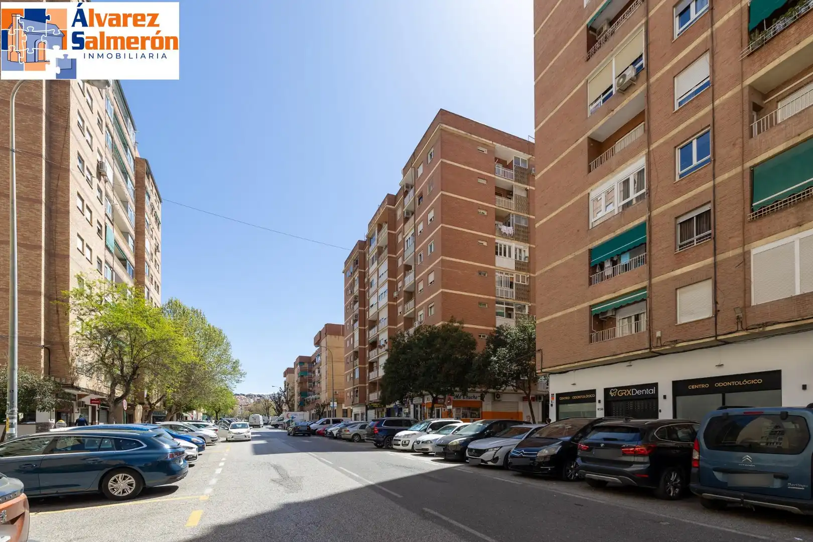 Exterior view of Flat for sale in Granada  with Air Conditioner and Terrace