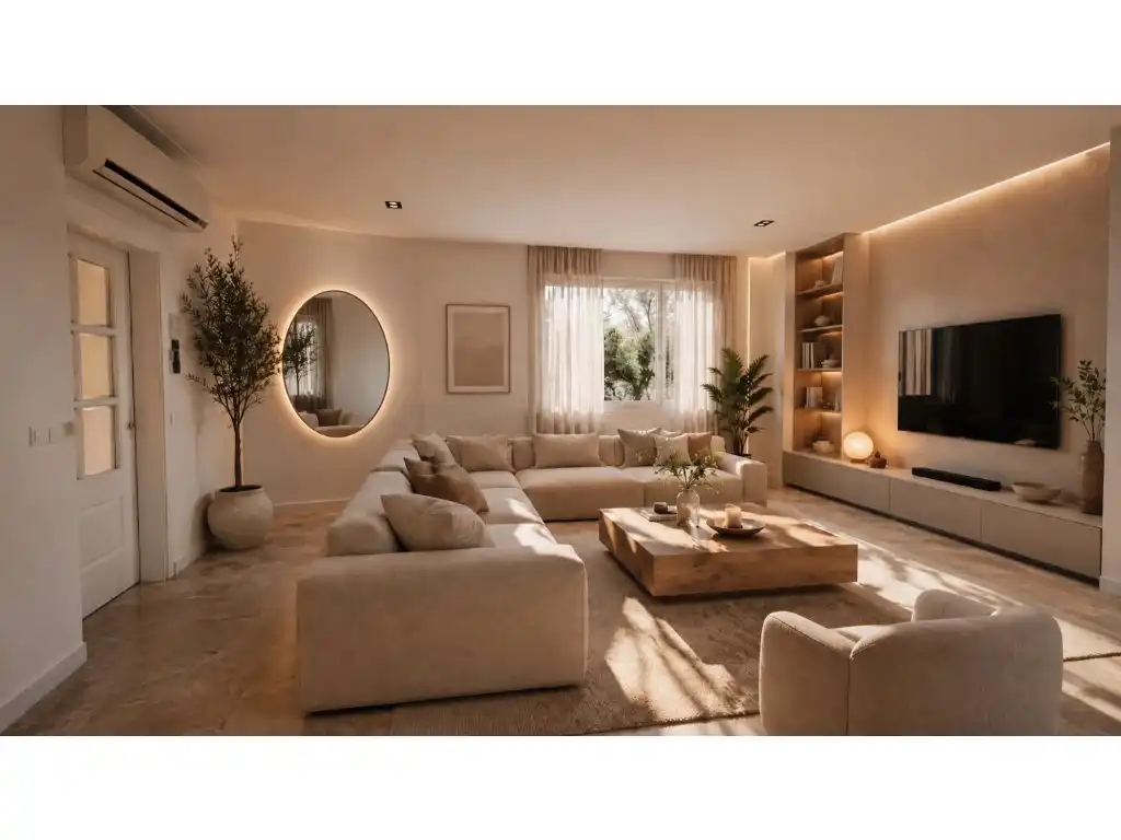 Sala de estar de Casa o chalet en venta en Madrid