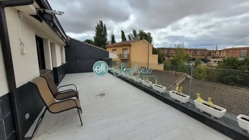 Terraza de Piso de alquiler en Segovia con Aire acondicionado, Calefacción y Terraza