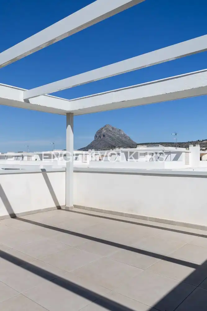 Terrassa de Àtic de lloguer en Jávea / Xàbia amb Aire condicionat, Calefacció i Terrassa