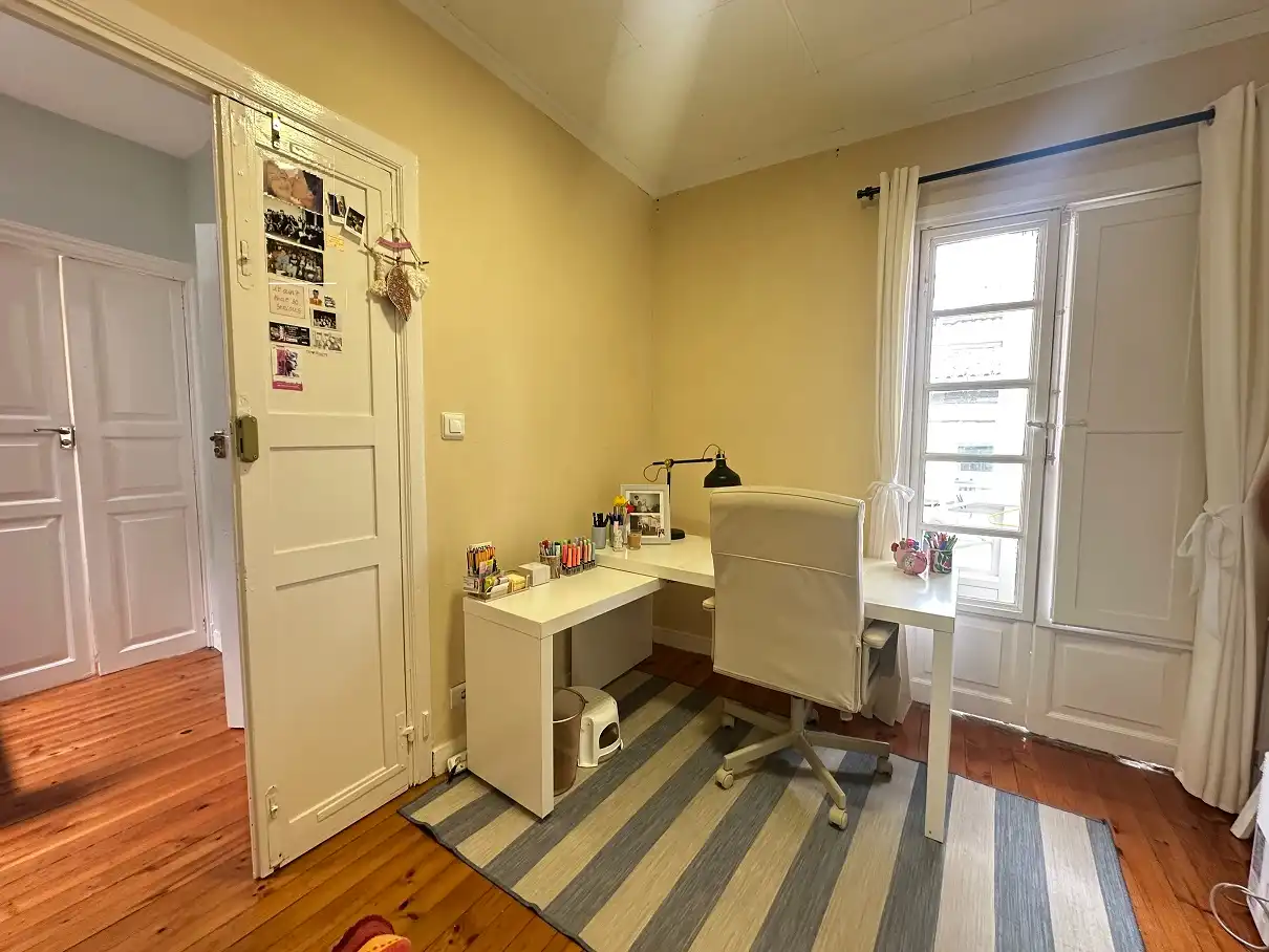 Habitación de Casa o chalet en venta en Santiago de Compostela  con Calefacción, Terraza y Amueblado