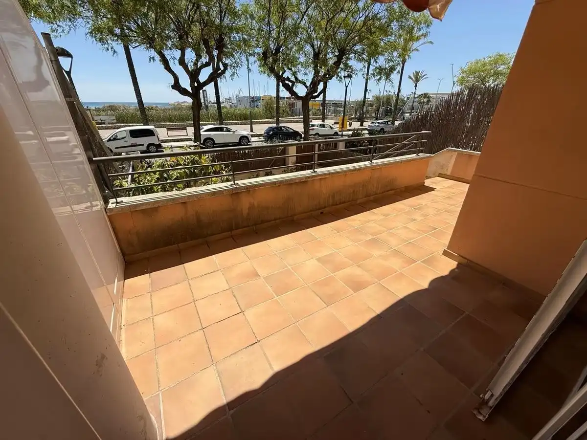Terrasse von Wohnung zum Verkauf in Calafell mit Klimaanlage, Heizung und Terrasse