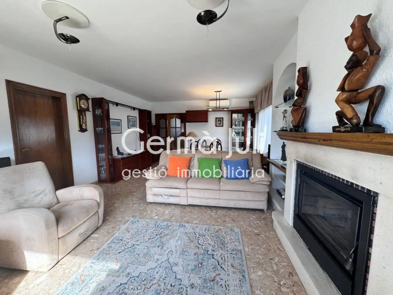 Living room of Houses for sale in Badalona  with Heating, Private garden and Terrace