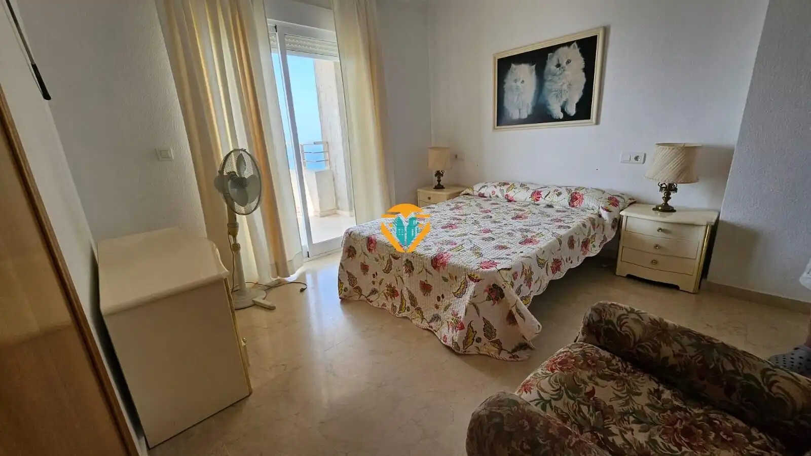 Bedroom of Flat for sale in Benidorm  with Terrace, Storage room and Furnished