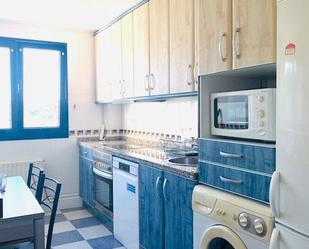 Kitchen of Flat for sale in Gijón   with Heating, Parquet flooring and Storage room