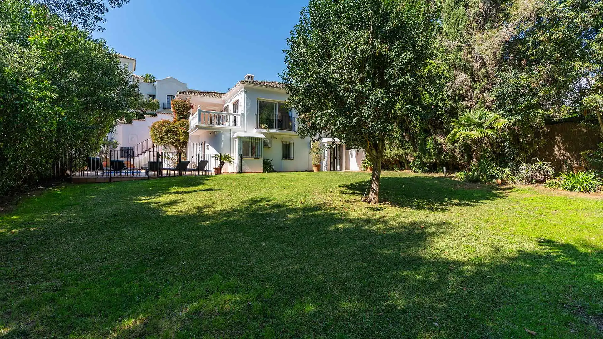 Jardín de Casa o chalet en venta en Marbella con Aire acondicionado, Jardín privado y Terraza