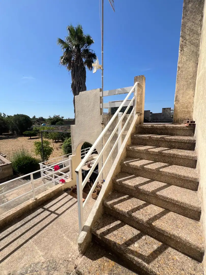 Vista exterior de Finca rústica en venta en Inca con Aire acondicionado, Jardín privado y Terraza