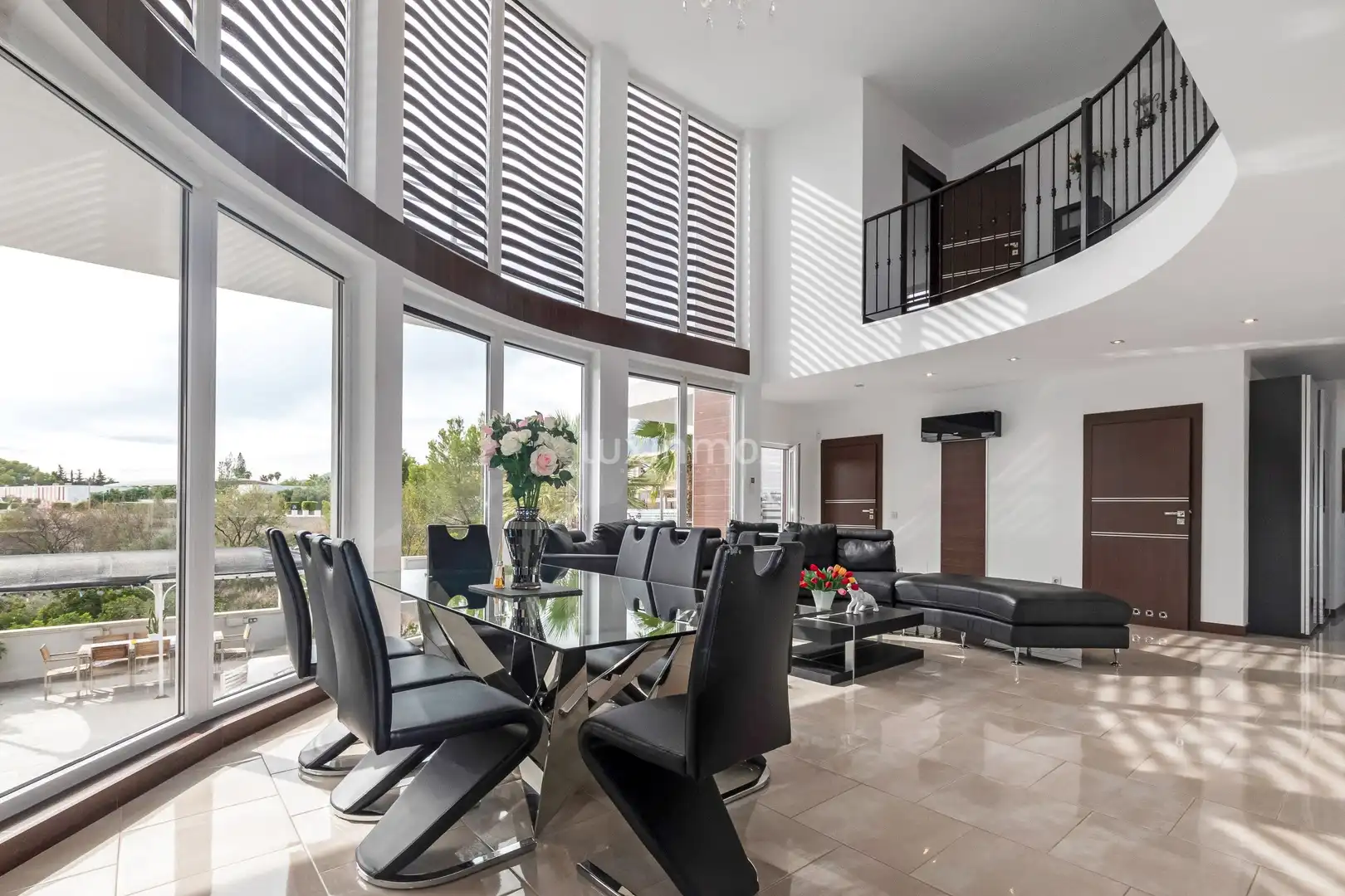 Dining room of Houses for sale in L'Alfàs del Pi  with Air Conditioner, Heating and Terrace