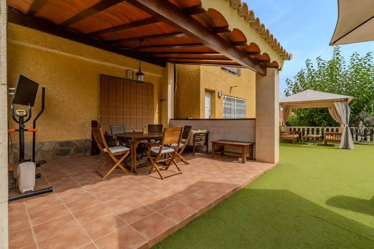 Terrassa de Casa o xalet en venda en Las Torres de Cotillas amb Aire condicionat, Calefacció i Terrassa