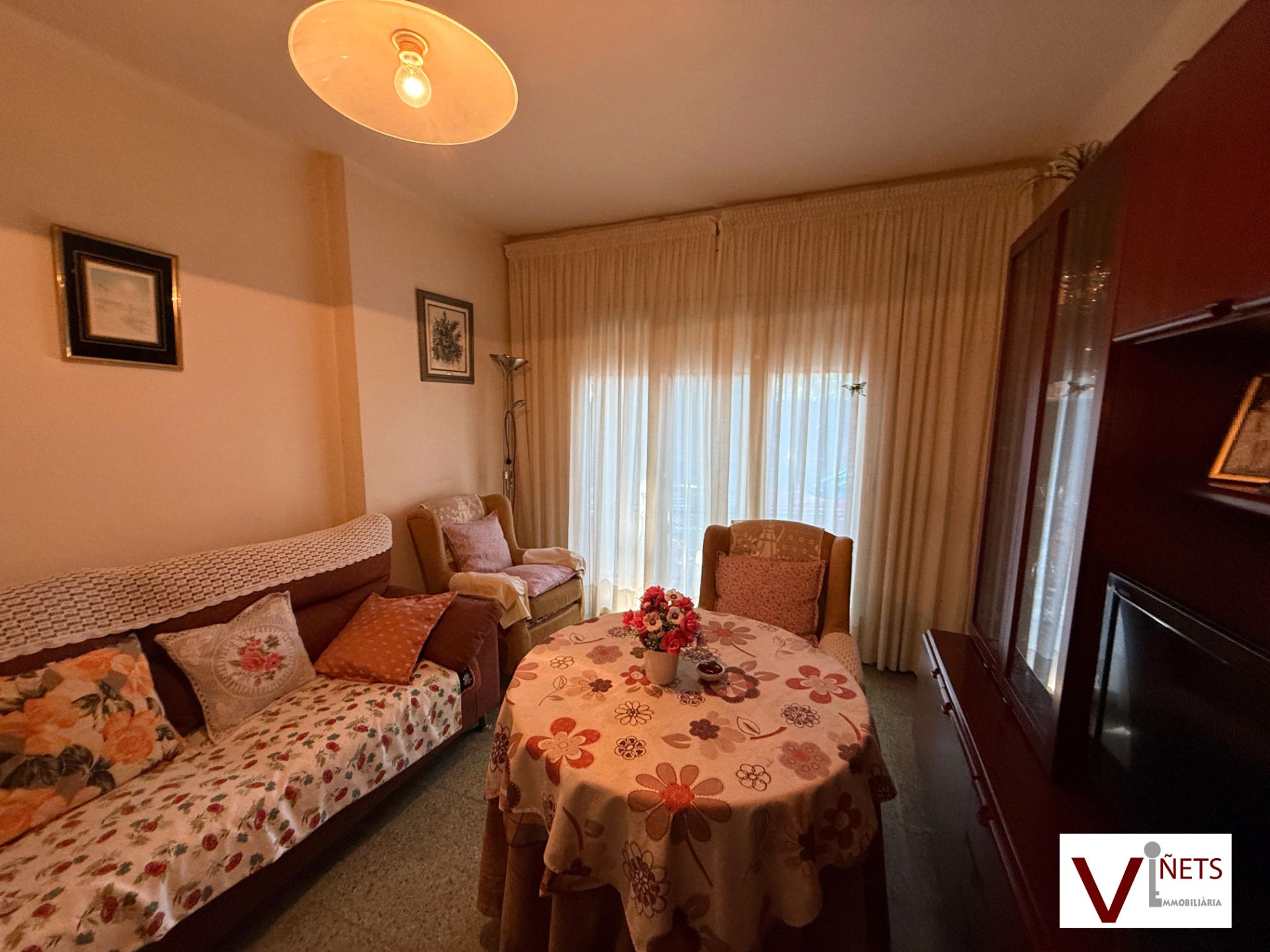Sala de estar de Planta baja en venta en La Garriga con Balcón