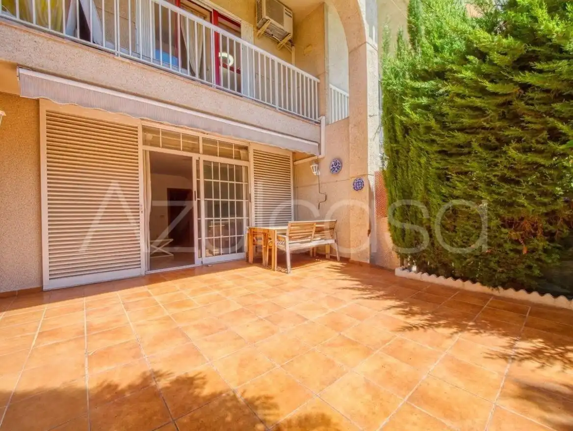 Terrasse von Maisonette zum Verkauf in El Campello mit Klimaanlage, Abstellraum und Gemeinschaftspool