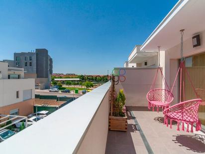 Terrassa de Casa adosada en venda en Guadalajara Capital amb Aire condicionat i Terrassa