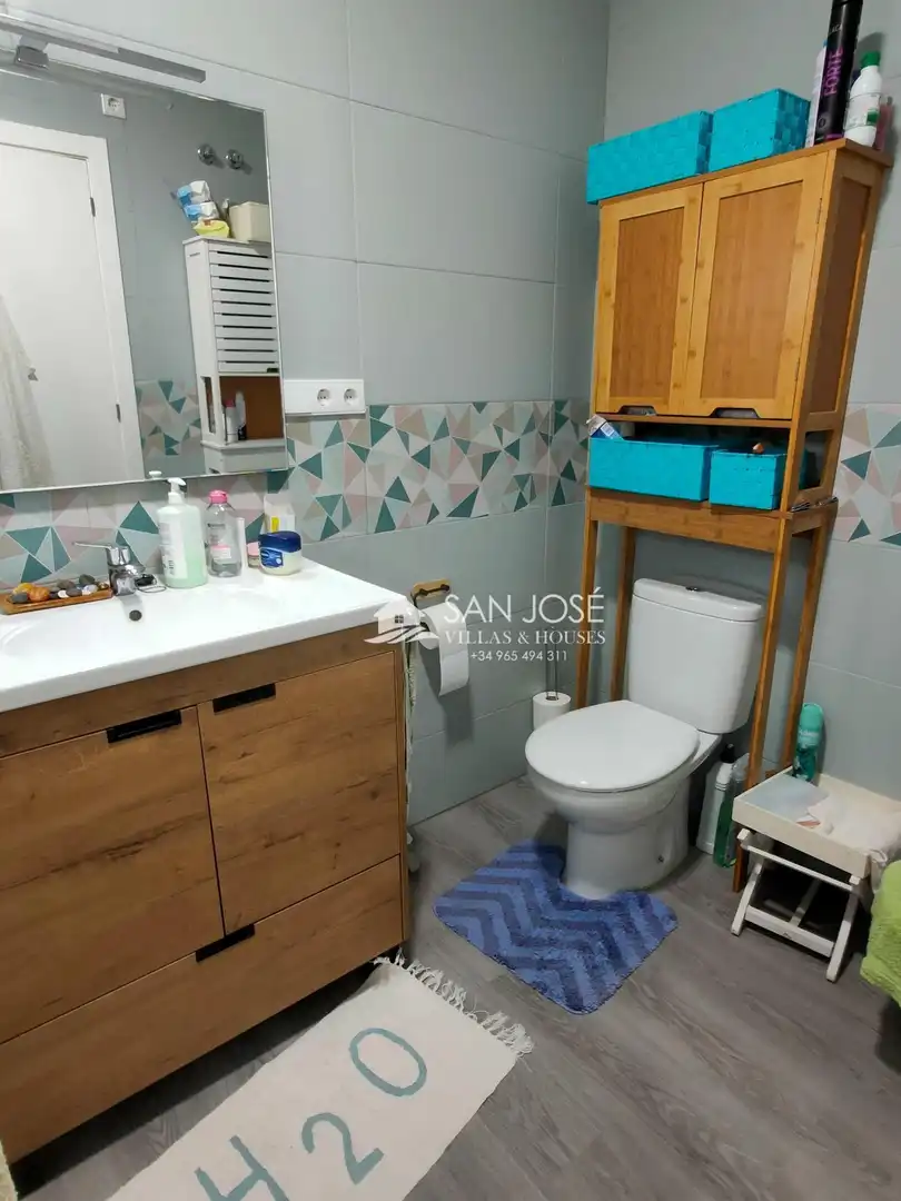 Baño de Casa o chalet en venta en Aspe con Jardín privado, Trastero y Amueblado