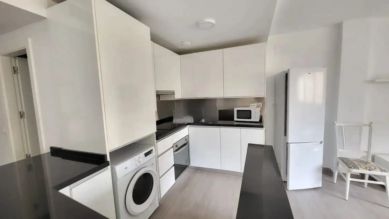 Cocina de Apartamento en venta en Rincón de la Victoria con Aire acondicionado, Trastero y Amueblado
