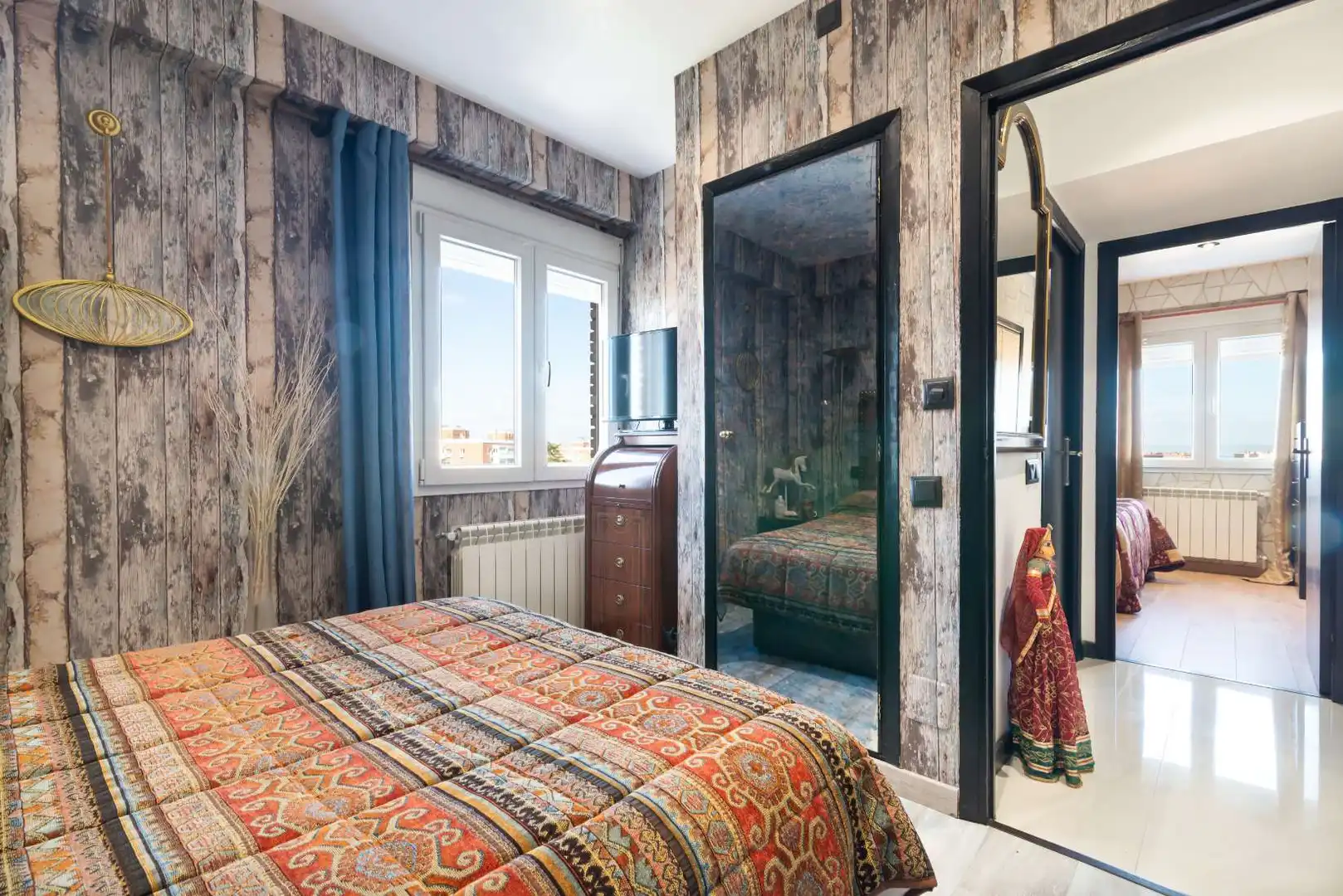 Bedroom of Attic for sale in Madrid  with Heating, Terrace and Storage room